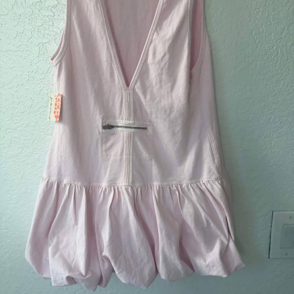 NWT Free People Hot Shot Bubble in White Pickleball Tennis XS FP Tennis - Picture 13 of 13